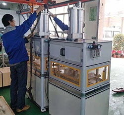 4臺(tái)氣液增壓機(jī)出貨啦，5噸高壓油壓出力型